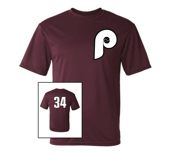 Phillies Tee (Maroon) – G. Love