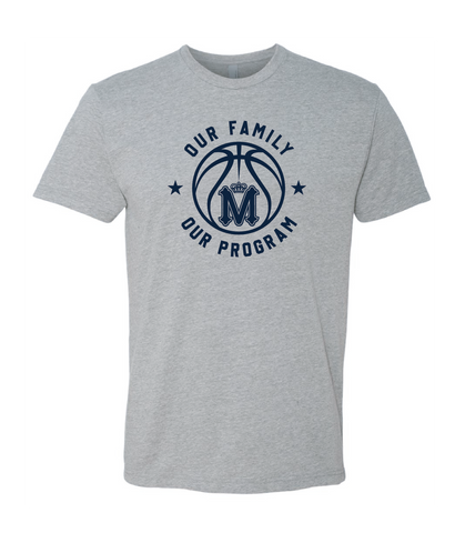 Mission Prep Basketball Our Family T-Shirt