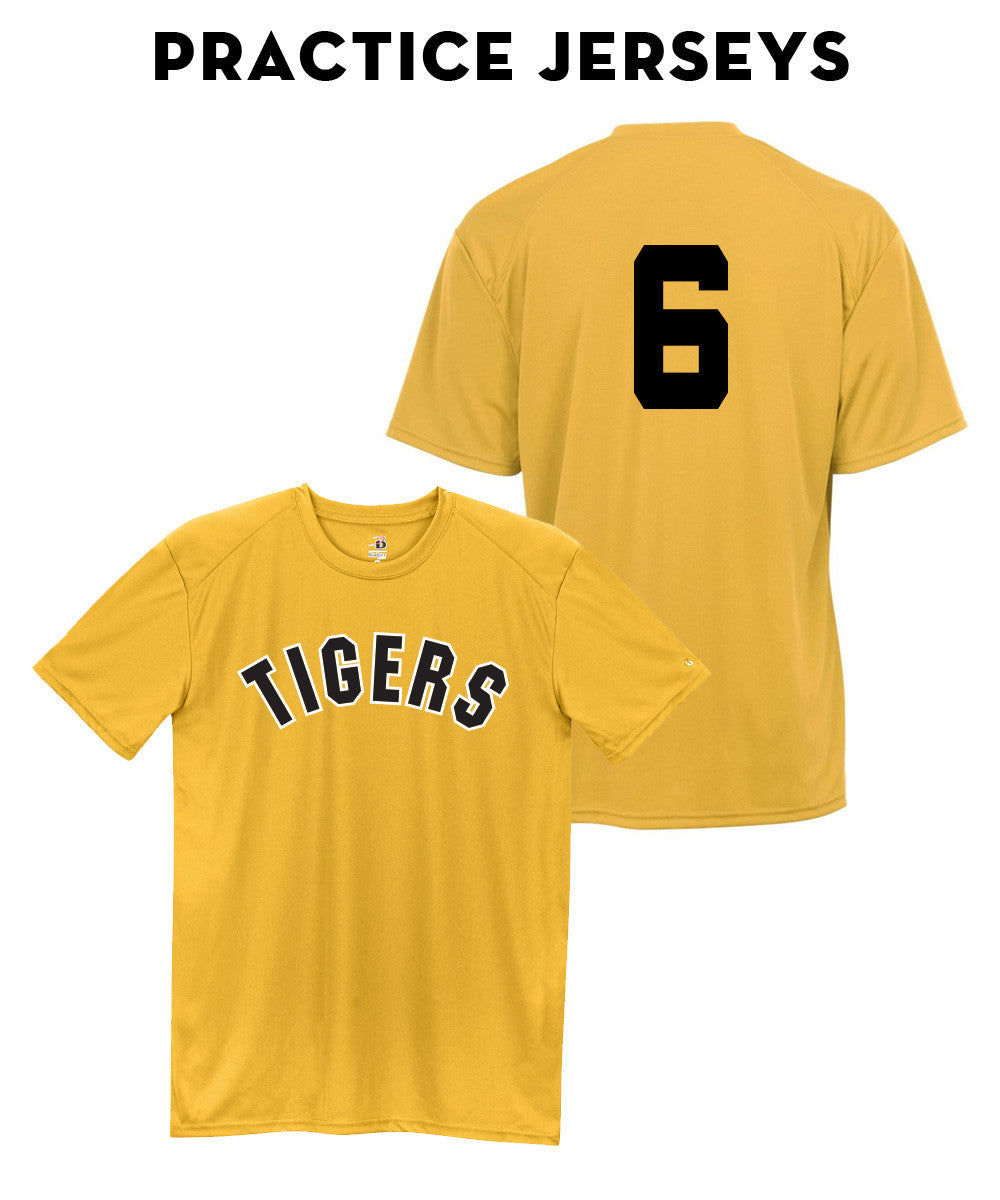 Tuskegee Golden Tigers Baseball Jersey – Donecia's Crafts